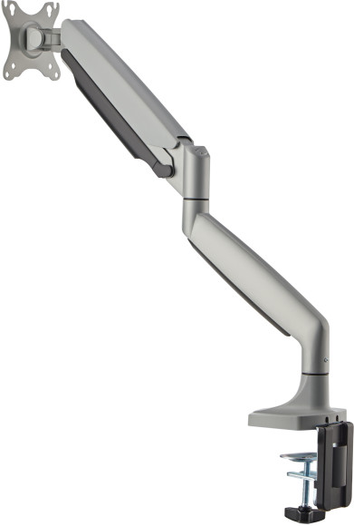 Кронштейн для мониторов ЖК Digma D-MM301 серый 17"-45" макс.15кг крепление к столешнице поворот и наклон Кронштейн для мониторов ЖК Digma D-MM301 серый 17"-45" макс.15кг крепление к столешнице поворот и наклон