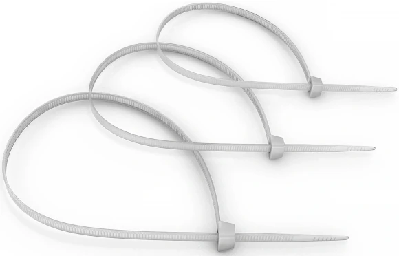 Стяжка пластиковая Cabeus CT-300 300x3.6мм (упак:100шт) нейлон внешний (-40/+85) белый Стяжка пластиковая Cabeus CT-300 300x3.6мм (упак:100шт) нейлон внешний (-40/+85) белый