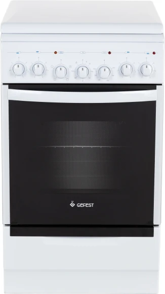 Плита Электрическая Gefest ЭП Н Д 5140-02 0037 белый эмаль (металлическая крышка)