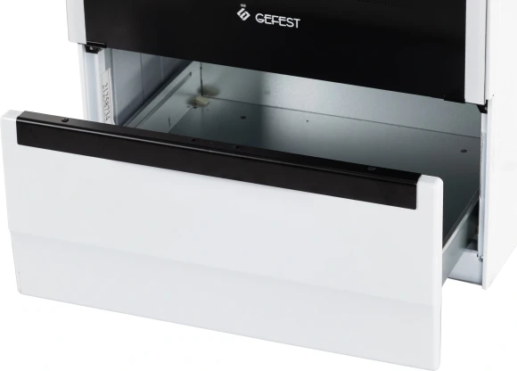 Плита Электрическая Gefest ЭП Н Д 5140-02 0037 белый эмаль (металлическая крышка)
