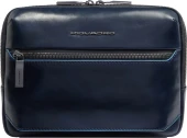 Сумка мужская Piquadro Blue Square CA6588B2/BLU2 синяя натур.кожа
