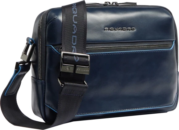 Сумка мужская Piquadro Blue Square CA6588B2/BLU2 синяя натур.кожа Сумка мужская Piquadro Blue Square CA6588B2/BLU2 синяя натур.кожа