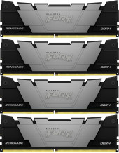 Память DDR4 4x16GB 3200MHz Kingston KF432C16RB12K4/64 Fury Renegade Black RTL Gaming PC4-25600 CL16 DIMM 288-pin 1.35В dual rank с радиатором Ret Память DDR4 4x16GB 3200MHz Kingston KF432C16RB12K4/64 Fury Renegade Black RTL Gaming PC4-25600 CL16 DIMM 288-pin 1.35В dual rank с радиатором Ret