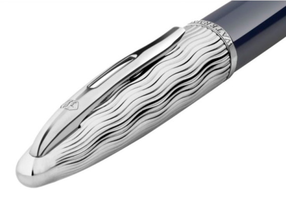 Ручка шариков. Waterman Carene L`Essence du Bleu (2166425) LaqBlue CT M син. черн. подар.кор.