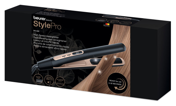 Выпрямитель Beurer HS100 45Вт черный макс.темп.:220С покрытие:керамическое (594.16) Выпрямитель Beurer HS100 45Вт черный макс.темп.:220С покрытие:керамическое (594.16)