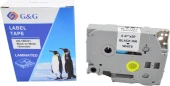 Картридж ленточный G&G GG-TZE251 черный на белом 24x8 для Brother 1010/1280/1280VP/2700VP