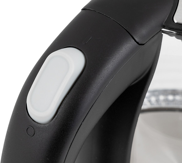 Чайник электрический Kitfort КТ-654-5 1.7л. 2200Вт черный/серый корпус: стекло/пластик