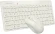 Клавиатура + мышь A4Tech Fstyler FG2200 Air2 клав:бежевый мышь:бежевый USB беспроводная slim (FG2200 AIR2 BEIGE)