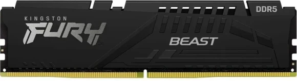 Память DDR5 32GB 5600MHz Kingston KF556C40BB2-32 Fury Beast Black RTL Gaming PC5-44800 CL40 DIMM 288-pin 1.25В single rank с радиатором Ret