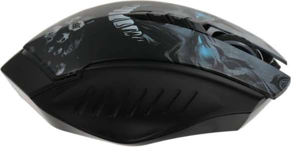 Мышь A4Tech Bloody R80 Plus Skull черный/рисунок оптическая 5000dpi беспров. USB 7but (R80 PLUS (SKULL)) Мышь A4Tech Bloody R80 Plus Skull черный/рисунок оптическая 5000dpi беспров. USB 7but (R80 PLUS (SKULL))