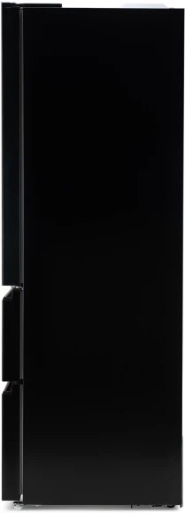 Холодильник Hyundai CM55043F 3-хкамерн. черный стекло инвертер