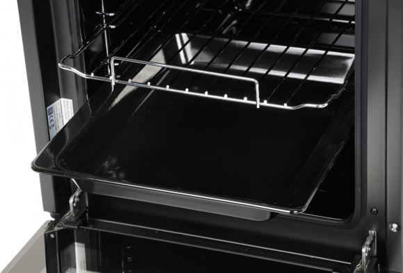 Духовой шкаф Электрический Lex EDM 4540 IX нержавеющая сталь/черный