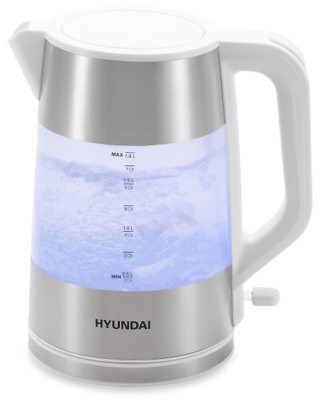 Чайник электрический Hyundai HYK-P4025 1.9л. 2200Вт белый корпус: пластик Чайник электрический Hyundai HYK-P4025 1.9л. 2200Вт белый корпус: пластик