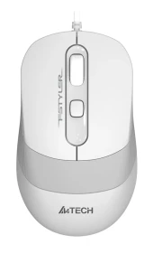 Мышь A4Tech Fstyler FM10 белый/серый оптическая 1600dpi USB 4but (FM10 WHITE) Мышь A4Tech Fstyler FM10 белый/серый оптическая 1600dpi USB 4but (FM10 WHITE)