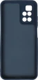 Чехол (клип-кейс) BoraSCO для Xiaomi Redmi 10 Microfiber Case синий (40473)