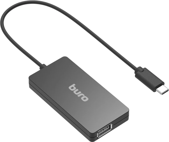Разветвитель USB-C Buro BPH-C-1730 4порт. черный (BU-USBC-HUB-4U21) Разветвитель USB-C Buro BPH-C-1730 4порт. черный (BU-USBC-HUB-4U21)