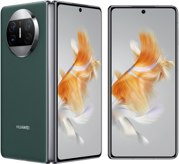 Смартфон Huawei ALT-L29 Mate X3 512Gb 12Gb темно-зеленый моноблок 3G 4G 2Sim 7.85" 1440x3120 EMUI 13.1 50Mpix 802.11 a/b/g/n/ac/ax NFC GPS GSM900/1800 GSM1900 Protect NM max256Gb