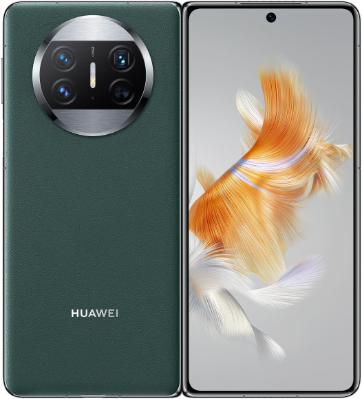 Смартфон Huawei ALT-L29 Mate X3 512Gb 12Gb темно-зеленый моноблок 3G 4G 2Sim 7.85" 1440x3120 EMUI 13.1 50Mpix 802.11 a/b/g/n/ac/ax NFC GPS GSM900/1800 GSM1900 Protect NM max256Gb
