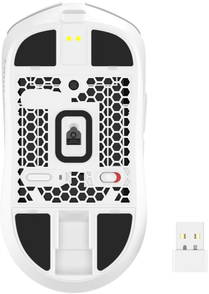 Мышь A4Tech Bloody R77 Ultra Dock белый оптическая 20000dpi беспров. USB 5but