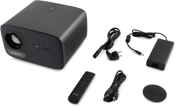 Проектор Digma DP-FHD450A LCD 8000Lm LS 600Lm ANSI (1920x1080) 3000:1 ресурс лампы:50000часов 2xUSB typeA 2xHDMI 3.2кг