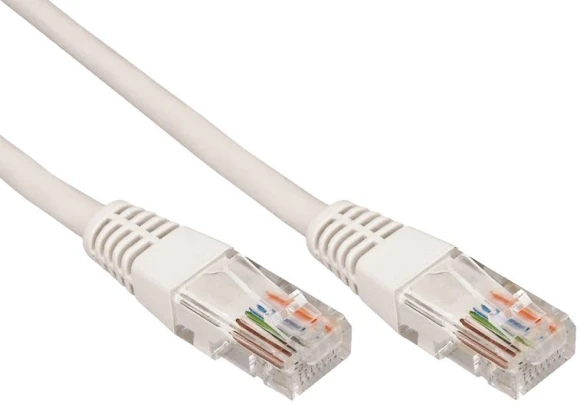 Патч-корд Rexant 18-1001 UTP RJ-45 вил.-вилка RJ-45 кат.5E 0.5м серый ПВХ