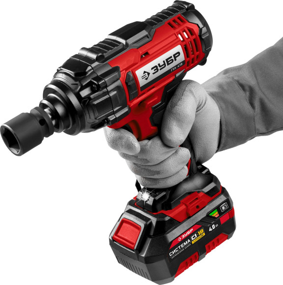 Гайковерт Зубр ГУЛ-410-41 аккум. патрон:квад.1/2" (кейс в комплекте) Гайковерт Зубр ГУЛ-410-41 аккум. патрон:квад.1/2" (кейс в комплекте)