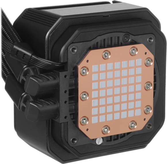 Система водяного охлаждения Deepcool Spartacus 360 ARGB Soc-AM5/AM4/1200/1700/1851 черный 4-pin 32.23dB Al LCD 320W 2073gr Ret (R-SPT360-BKDSMP-G-1)