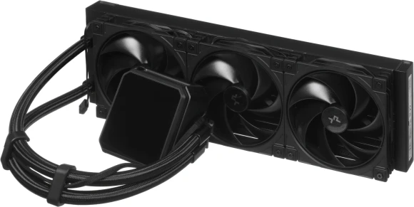 Система водяного охлаждения Deepcool Spartacus 360 ARGB Soc-AM5/AM4/1200/1700/1851 черный 4-pin 32.23dB Al LCD 320W 2073gr Ret (R-SPT360-BKDSMP-G-1)