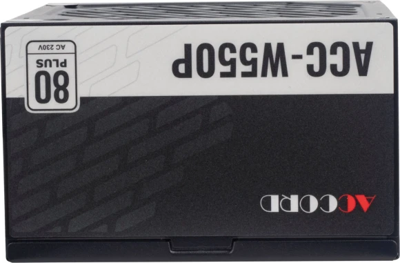 Блок питания Accord ATX 550W ACC-W550P 80+ white (20+4pin) 120mm fan 6xSATA RTL Блок питания Accord ATX 550W ACC-W550P 80+ white (20+4pin) 120mm fan 6xSATA RTL