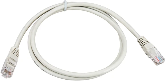 Патч-корд Rexant 18-1004 UTP RJ-45 вил.-вилка RJ-45 кат.5E 1.5м серый ПВХ Патч-корд Rexant 18-1004 UTP RJ-45 вил.-вилка RJ-45 кат.5E 1.5м серый ПВХ
