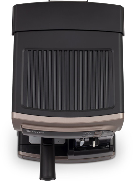 Кофеварка рожковая Vitek VT-1517 BN 1238Вт коричневый/черный