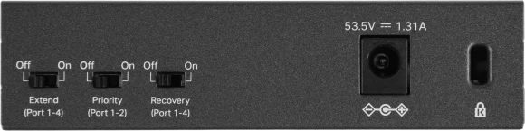 Коммутатор TP-Link TL-SF1005P (L2) 5x100Мбит/с 4PoE 58W неуправляемый