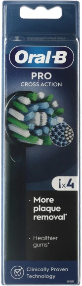 Насадка для зубных щеток Oral-B Pro Cross Action (упак.:4шт)