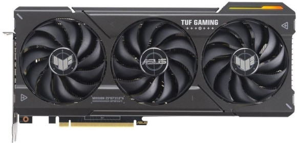 Видеокарта Asus PCI-E 4.0 TUF-RTX4070-O12G-GAMING NVIDIA GeForce RTX 4070 12Gb 192bit GDDR6X 2550/21000 HDMIx1 DPx3 HDCP Ret