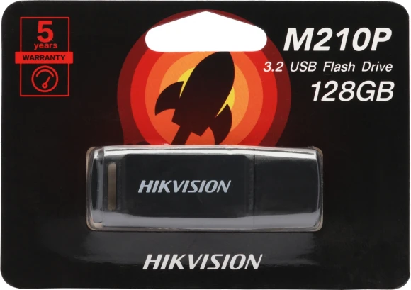 Флеш Диск Hikvision 128GB M210P Hiksemi HS-USB-M210P/128G/U3 USB3.0 черный Флеш Диск Hikvision 128GB M210P Hiksemi HS-USB-M210P/128G/U3 USB3.0 черный