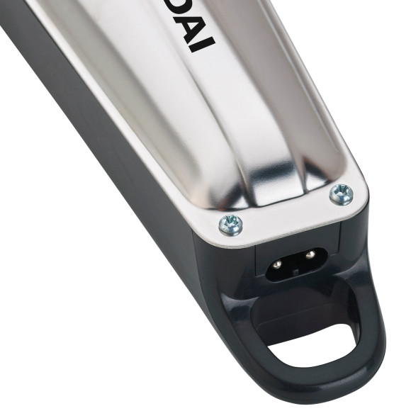 Машинка для стрижки Hyundai H-HC7110 серебристый/черный 5Вт (насадок в компл:6шт)