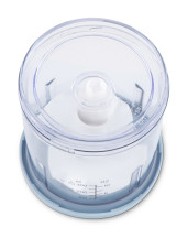 Измельчитель электрический Hyundai HYC-P3138 0.8л. 300Вт голубой/белый