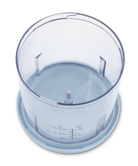 Измельчитель электрический Hyundai HYC-P3138 0.8л. 300Вт голубой/белый