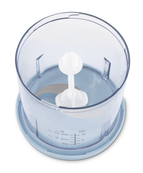 Измельчитель электрический Hyundai HYC-P3138 0.8л. 300Вт голубой/белый