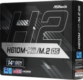 Материнская плата Asrock H610M-H2/M.2 D5 Soc-1700 Intel H610 2xDDR5 mATX AC`97 8ch(7.1) GbLAN+HDMI Материнская плата Asrock H610M-H2/M.2 D5 Soc-1700 Intel H610 2xDDR5 mATX AC`97 8ch(7.1) GbLAN+HDMI
