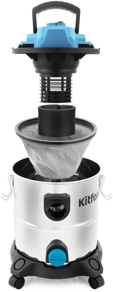 Пылесос Kitfort KT-548 1000Вт голубой/серебристый Пылесос Kitfort KT-548 1000Вт голубой/серебристый