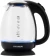 Чайник электрический Hyundai HYK-G3804 1.7л. 2200Вт черный корпус: стекло
