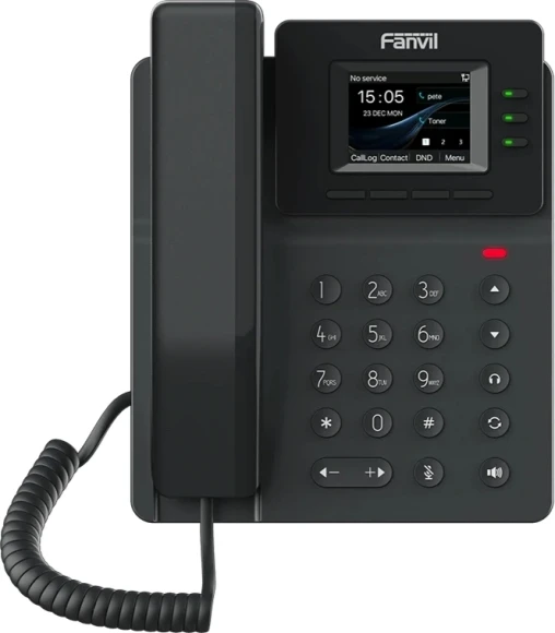 Телефон IP Fanvil V60P черный