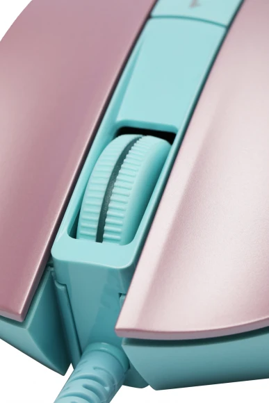 Мышь A4Tech Bloody L65 Max розовый/голубой оптическая 12000dpi USB 6but (L65 MAX/SKY PINK)