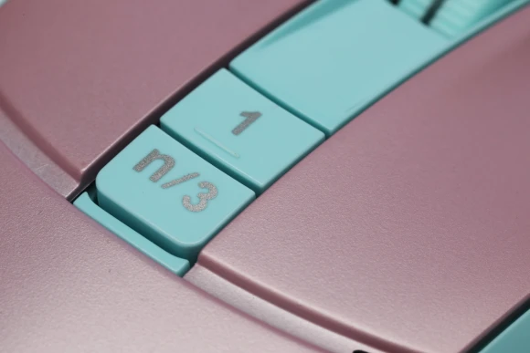 Мышь A4Tech Bloody L65 Max розовый/голубой оптическая 12000dpi USB 6but (L65 MAX/SKY PINK)