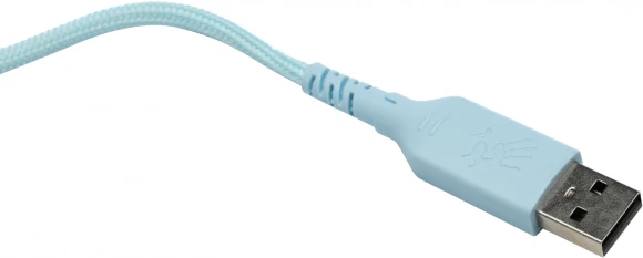 Мышь A4Tech Bloody L65 Max розовый/голубой оптическая 12000dpi USB 6but (L65 MAX/SKY PINK)