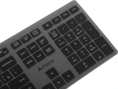 Клавиатура A4Tech Fstyler FX60H серый USB slim LED (FX60H GREY/WHITE)