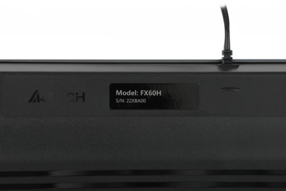 Клавиатура A4Tech Fstyler FX60H серый USB slim LED (FX60H GREY/WHITE)