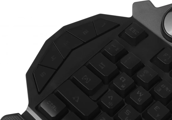 Клавиатура A4Tech B310N черный USB Multimedia for gamer LED (подставка для запястий) кабель 1.8м