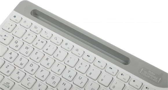 Клавиатура A4Tech Fstyler FK25 белый/серый USB slim Клавиатура A4Tech Fstyler FK25 белый/серый USB slim